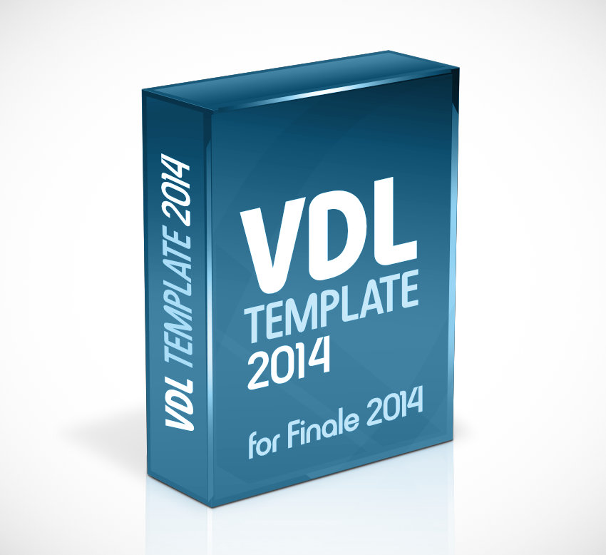 product box for Finale VDL Template