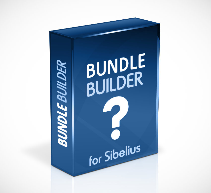 product box for Sibelius Bunder Builder