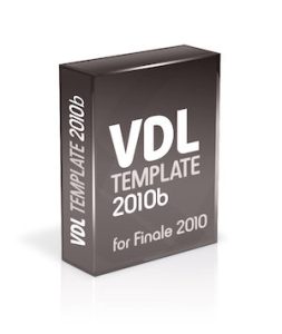Finale<br>VDL Template 2010