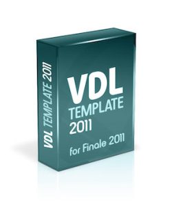 Finale<br>VDL Template 2011