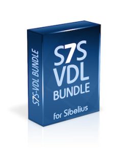 Sibelius<br>S7S-VDL Bundle